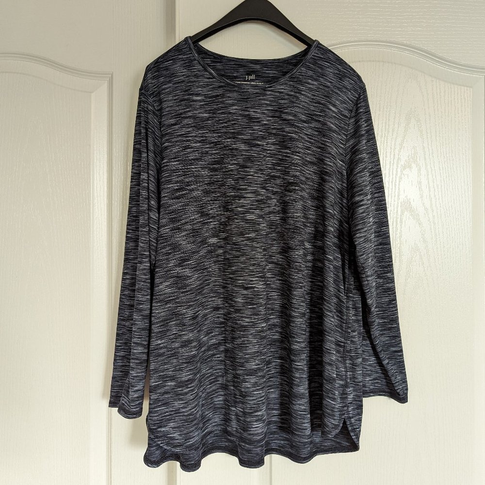 J.Jill Fit Performance Long-Sleeve Tee